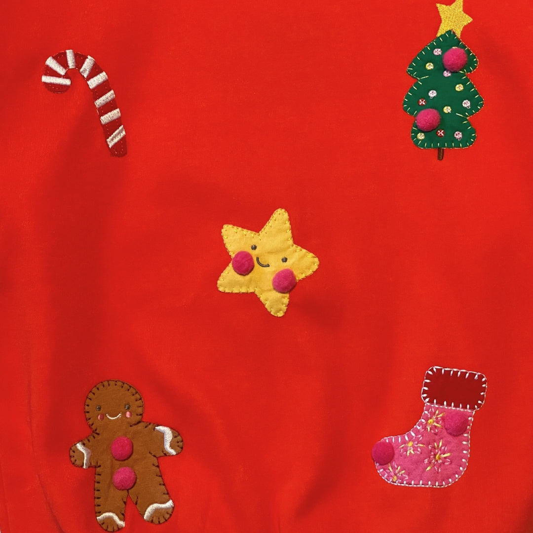 Holiday Treats Patch Sweatshirt