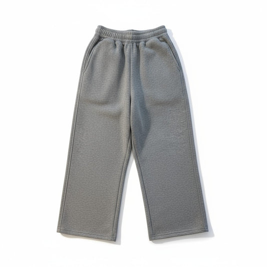 Gray sweatpants on a white background