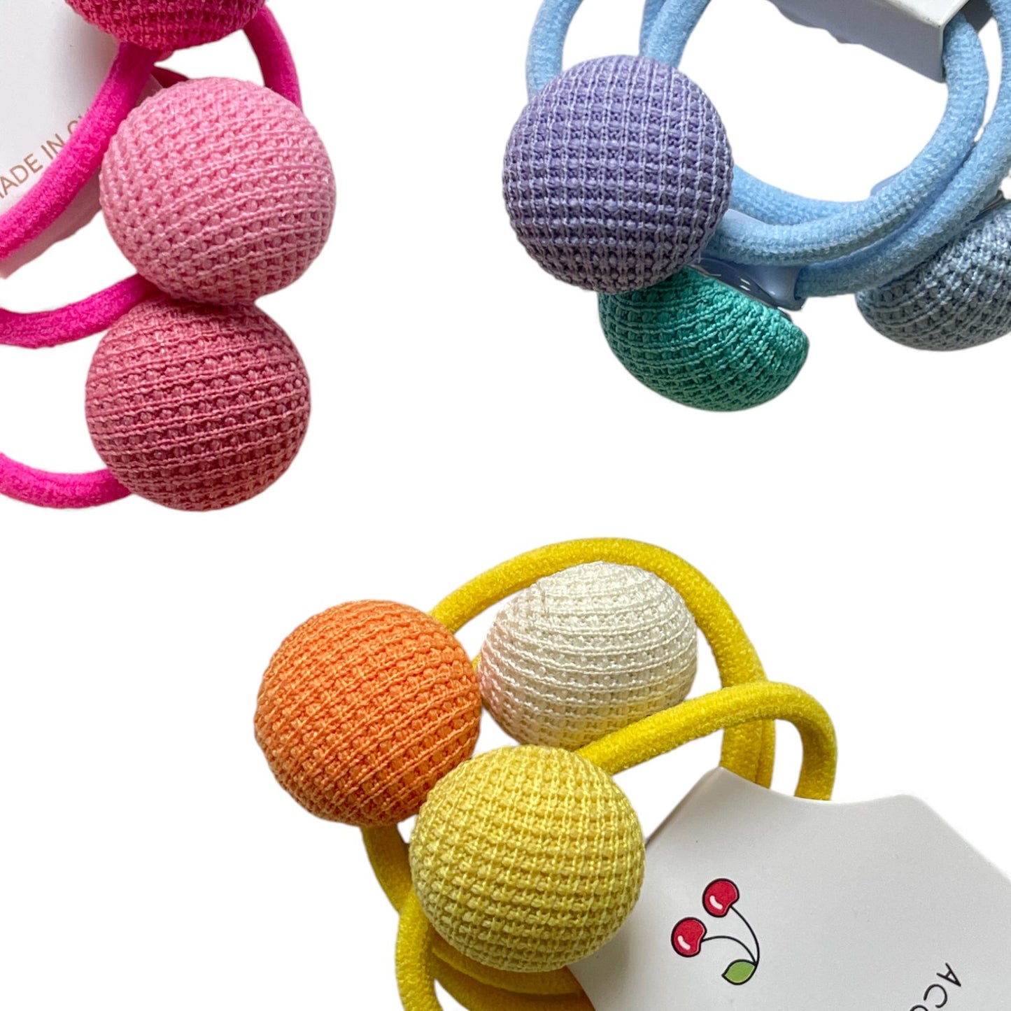 Blue Bubble Hair Tie