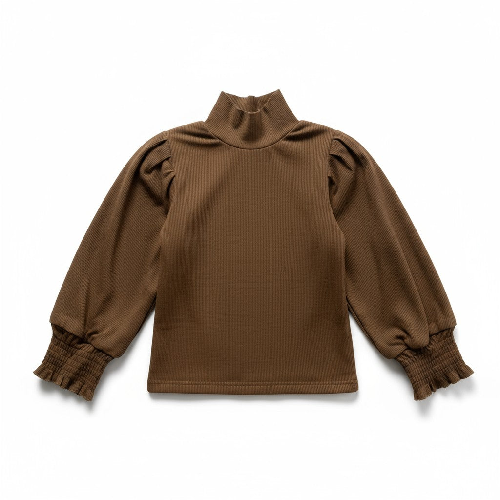Chestnut Fireside Fleece Top