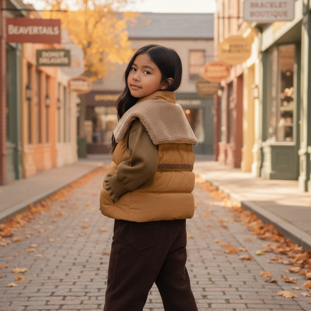 Chestnut Woodland Padded Vest