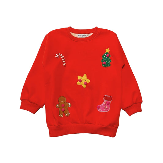 Holiday Treats Patch Sweatshirt