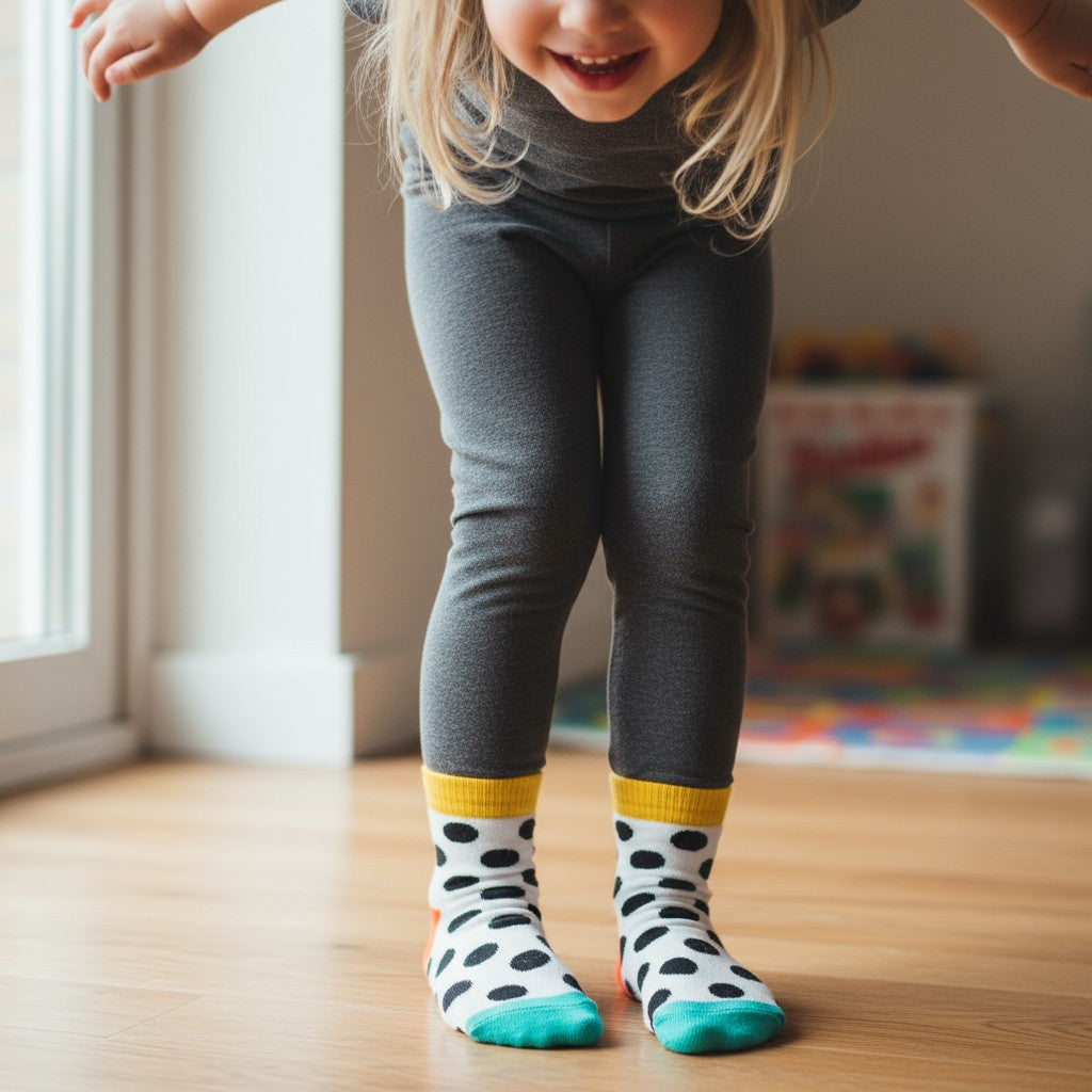 Kids Bold Dot Socks
