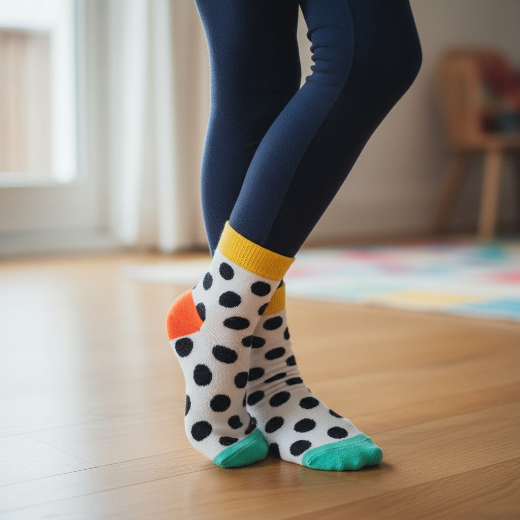 Kids Bold Dot Socks
