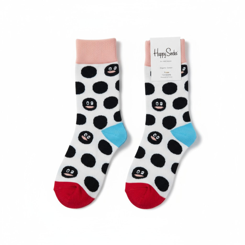 Kids Smiley Dot Socks