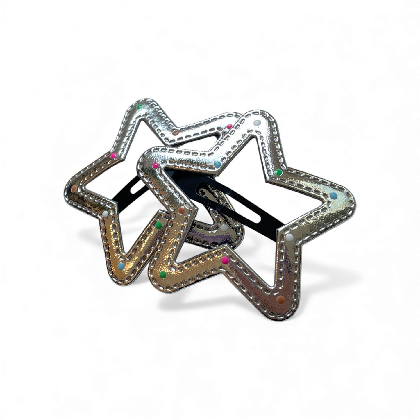 Star Sparkle Clip Set