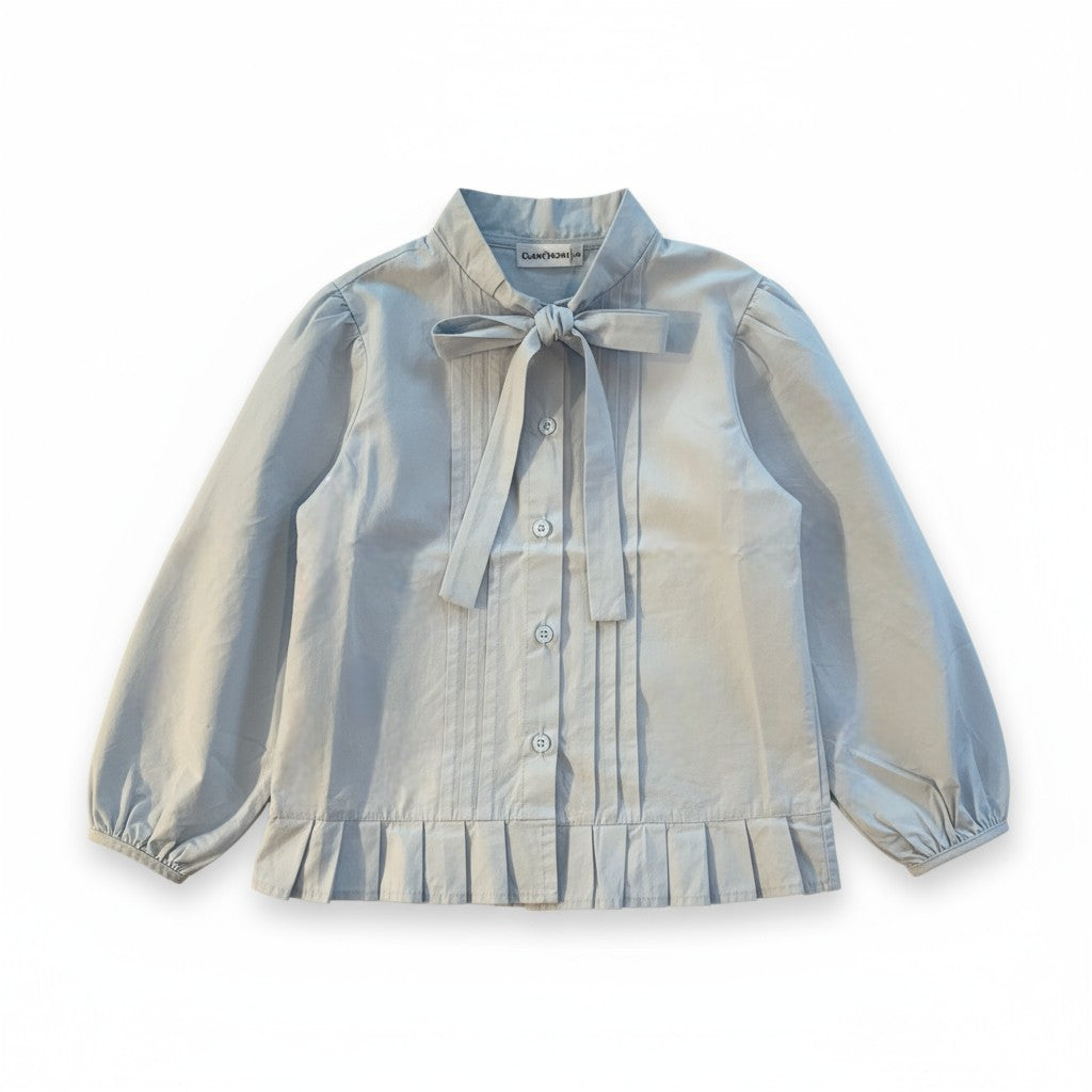 Bluebell Bow Blouse Set