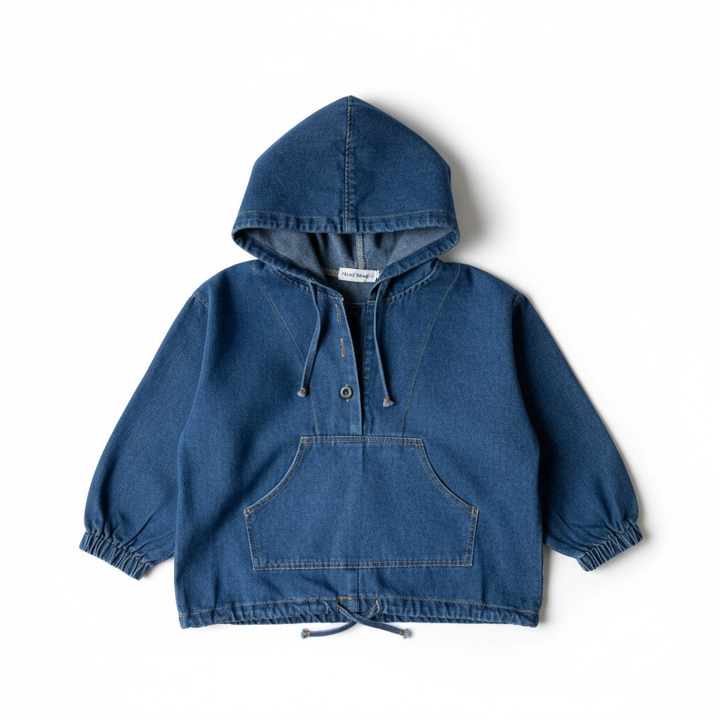 Driftwood Denim Hoodie