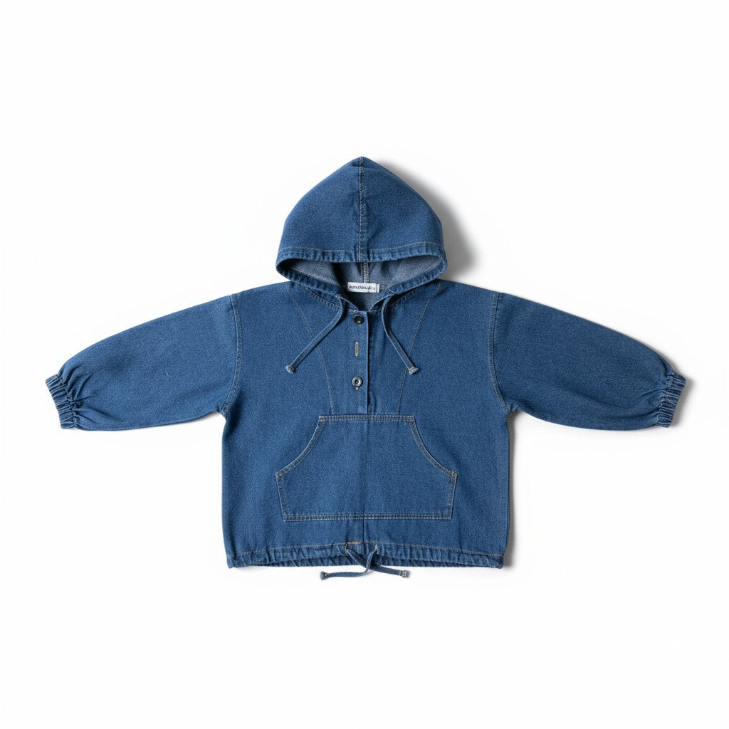 Driftwood Denim Hoodie